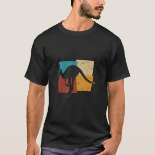 Känguru Vintage Australien Retro Känguru 2 T-Shirt