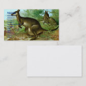 Känguru Visitenkarte (Vorne/Hinten)