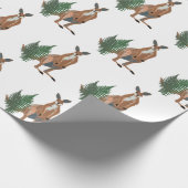 Känguru Zeichne Geschenkpapier (Ecke)