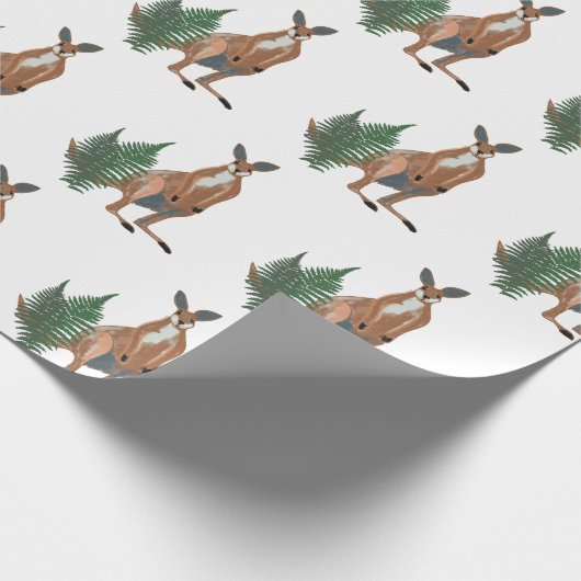 Känguru Zeichne Geschenkpapier (Ecke)