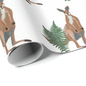 Känguru Zeichne Geschenkpapier (Rolleneckpunkt)