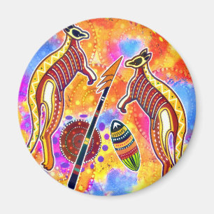 Kängurumagnet Magnet