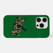 Kängurus Bild Logo, iPhone Hülle (Rückseite (Horizontal))