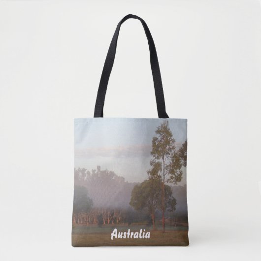 Kängurus in der Nebeltotentasche Tasche (Vorderseite)