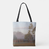 Kängurus in der Nebeltotentasche Tasche (Rückseite)