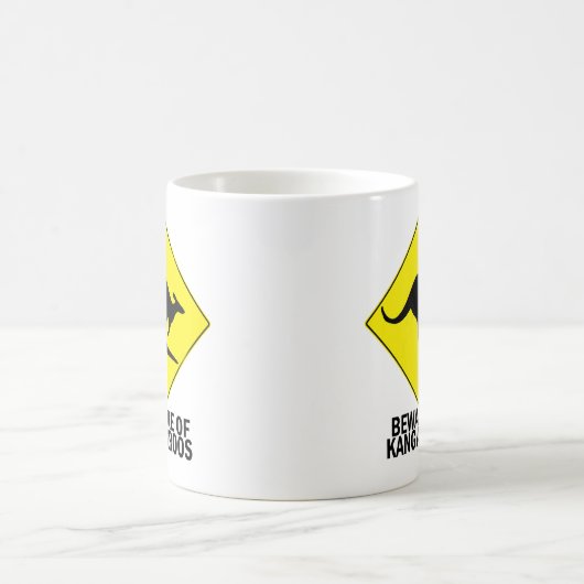 Kängurus Kaffeetasse (Mittel)