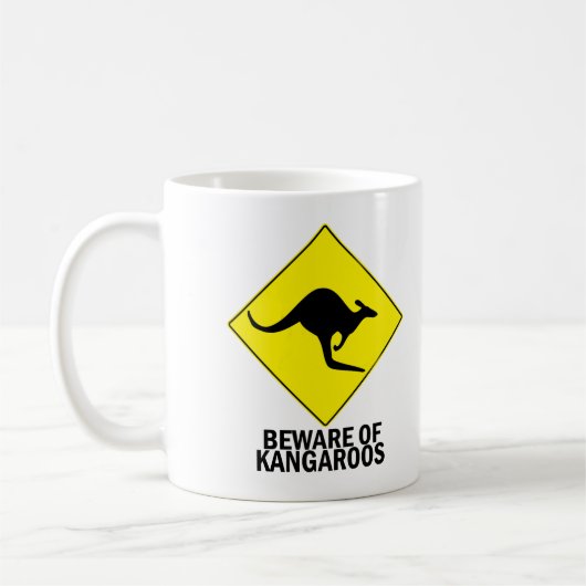 Kängurus Kaffeetasse (Links)