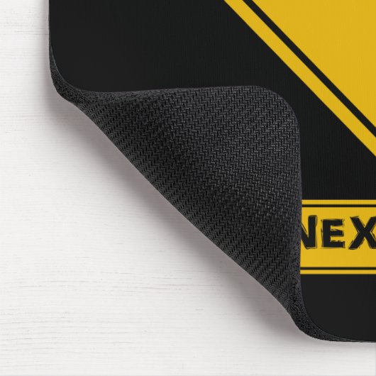 KänguruVerkehrsschild Mousepad (Ecke)