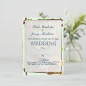 Kanha National Park Indien Einladung (Stehend Vorderseite)