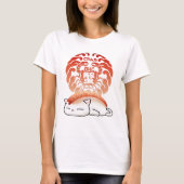 Kani Crab Sushi Cat T-Shirt (Vorderseite)