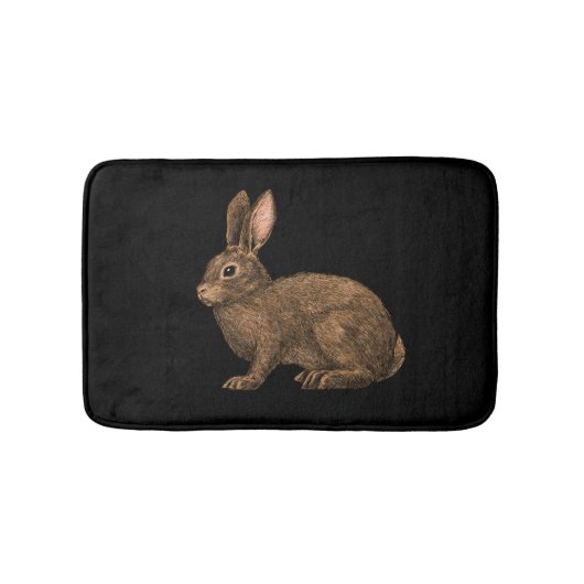 Kaninchen 2 badematte (Vorderseite)
