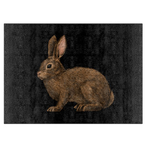 Kaninchen 2 schneidebrett