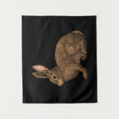 Kaninchen 2 wandteppich (Vorderseite)