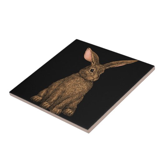 Kaninchen 3 fliese (Seite)