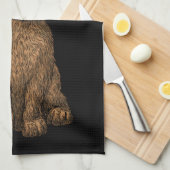 Kaninchen 3 geschirrtuch (Viertel Falte)