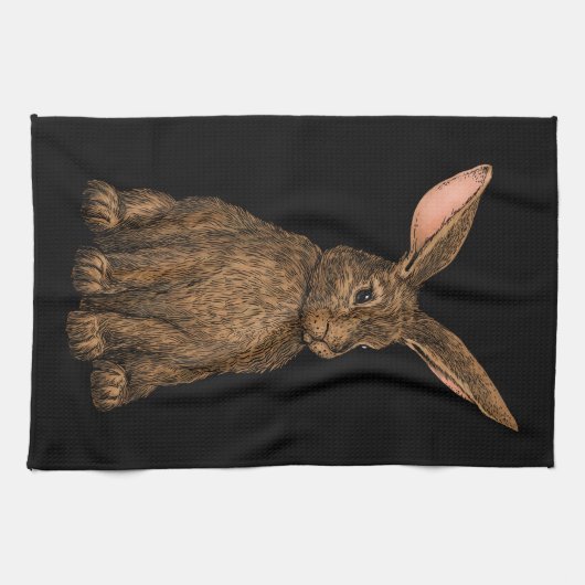 Kaninchen 3 geschirrtuch (Horizontal)