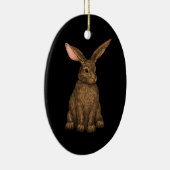 Kaninchen 3 keramik ornament (Rechts)