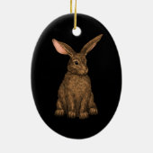 Kaninchen 3 keramik ornament (Hinten)