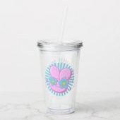 Kaninchen Acryltrinkbecher (Rückseite)