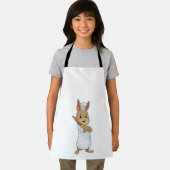 Kaninchen als Baker mit Rolling-Button Schürze (Insitu)