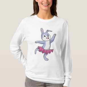 Kaninchen als Ballerina im Ballett T-Shirt