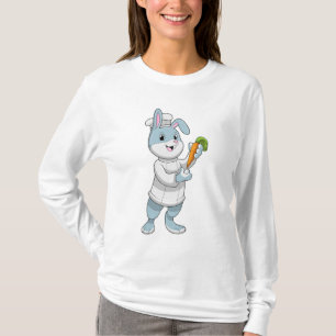 Kaninchen als Koch mit Carrot T-Shirt