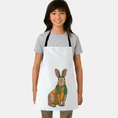 Kaninchen als Runner mit Handtuch Schürze (Insitu)