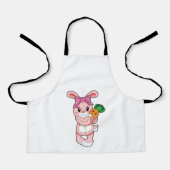 Kaninchen als Spielzeug Schürze (Vorderseite)