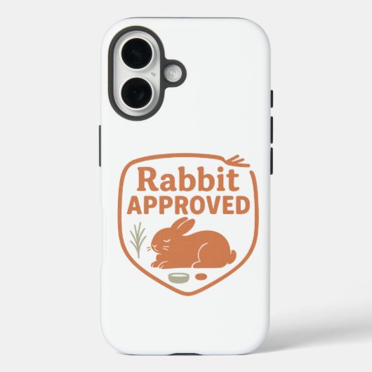 Kaninchen-Approved Case-Mate iPhone Hülle (Rückseite)