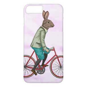 Kaninchen auf dem Fahrrad 3 Case-Mate iPhone Hülle