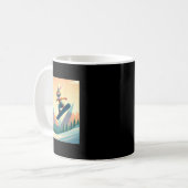 Kaninchen auf der Showboard Kaffeetasse (Vorderseite Links)