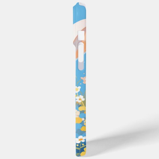 Kaninchen auf der Sonnenschinenwiese Case-Mate iPhone Hülle (Rückseite / Links)