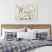 Kaninchen auf Leinwanddruck (Insitu (Schlafzimmer))