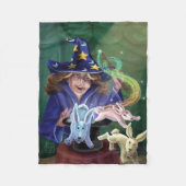 Kaninchen aus einer Hat-Magie Fleecedecke (Vorderseite)