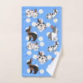 Kaninchen Badhandtuch Set (Handtuch)