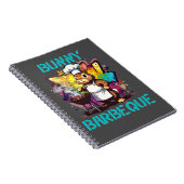 Kaninchen Barbeque Notizblock (Rechte Seite)