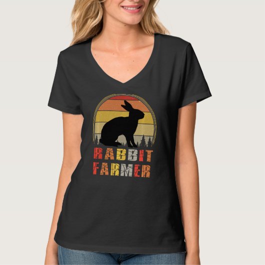 Kaninchen-Bauer T-Shirt (Vorderseite)