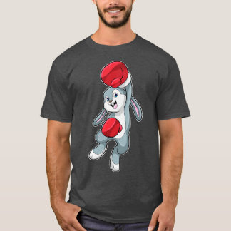 Kaninchen beim Boxen mit Boxhandschuhen 2 T-Shirt