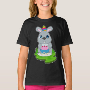 Kaninchen Birthday Cake T-Shirt