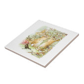 Kaninchen: BlackBerry Picking (Beatrix Potter) Fliese (Seite)
