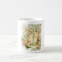 Kaninchen: BlackBerry Picking (Beatrix Potter) Kaffeetasse