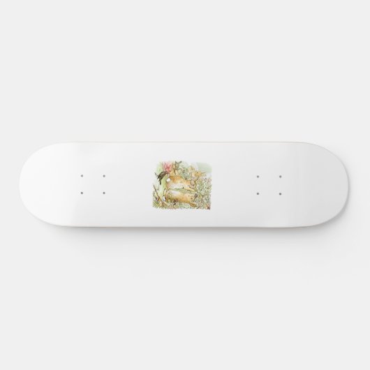 Kaninchen: BlackBerry Picking (Beatrix Potter) Skateboard (Horizontal)