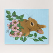 Kaninchen-Blume Puzzle (Horizontal)