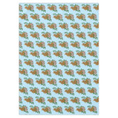 Kaninchen-Blume Tischdecke (Vorderseite)