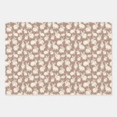 Kaninchen Bonanza - Mocha Mousse. Geschenkpapier Set (Vorderseite 2)