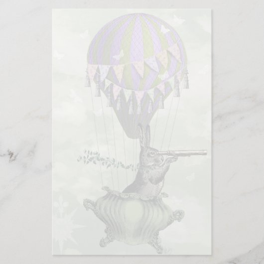 Kaninchen Briefpapier (Vorderseite)