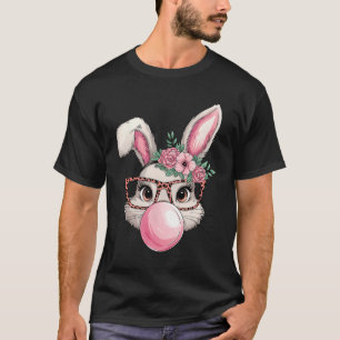 Kaninchen Bunny Blows Ostern Tag Niedlich Frauen T-Shirt