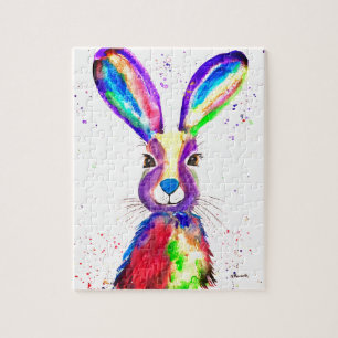 Kaninchen Bunny Hare Oaster Tierwelt Niedlich Puzzle