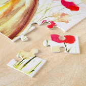 Kaninchen Bunny Hare Oaster Tierwelt Niedlich Puzzle (Seite)