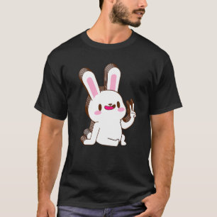 Kaninchen Bunny Mehrschichtig Frieden Entspannt Ni T-Shirt